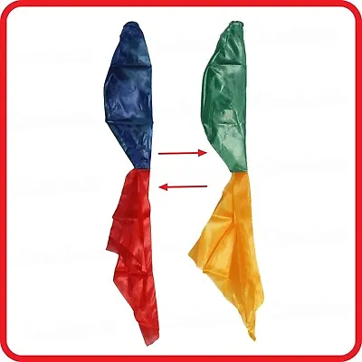 Magic-colour Changing Scarf Silks Handkerchiefs-trick Close Up Kids Toy Illusion • $6.49