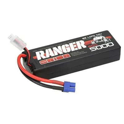 Team Orion 2S 60C Ranger LiPo Battery (7.4V/5000mAh) EC3 - ORI14314 • $34.55