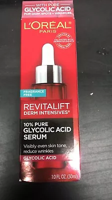 L'Oréal Paris Revitalift 10% Pure Glycolic Acid Serum 1Oz (Q6) • $15