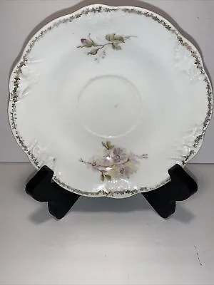 Antique C.T. Carl Tielsch Germany Bone China Saucer - Beautiful!! • $9.85