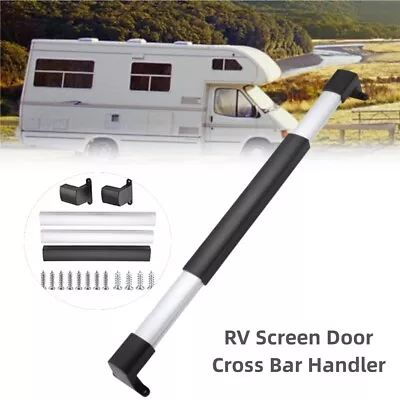 Universal  RV Screen Door Cross Bar Grap Handle Adjustable For Camper Trailer • $14.89