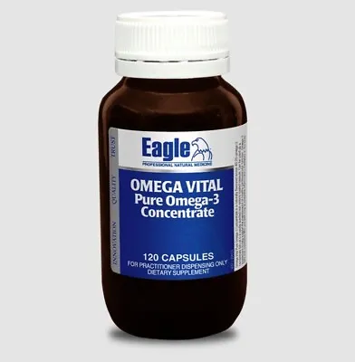 Eagle Omega Vital Pure Omega-3 Concentrate 120 Caps • $42