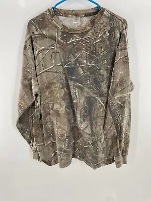 VTG Liberty Shirt Mens XL Real Tree Camo Camouflage Long Sleeve Hunting Outdoor • $20