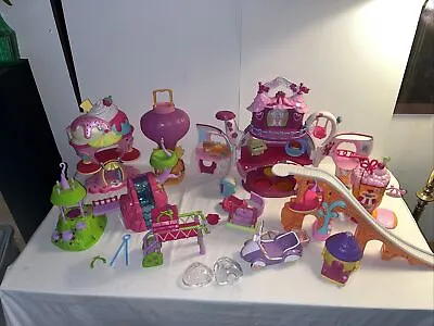 HUGE LOT OF MY LITTLE PONY COLLECTORS ITEMS CASTLE Play Sets Teapot Ponyville • $49.99