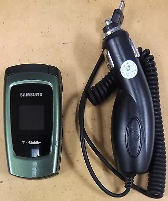 Samsung SGH-T109 - Green And Black ( T-Mobile ) Very Rare Flip Phone - Bundled • $36.54