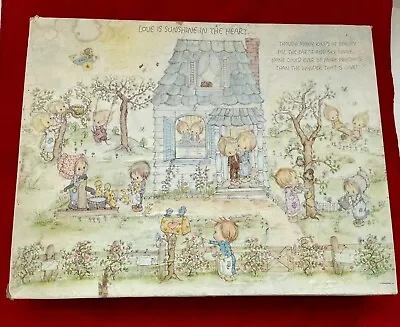 1975 Springbok Jigsaw Puzzle Love Is Sunshine In The Heart Precious Moments  500 • $19.99