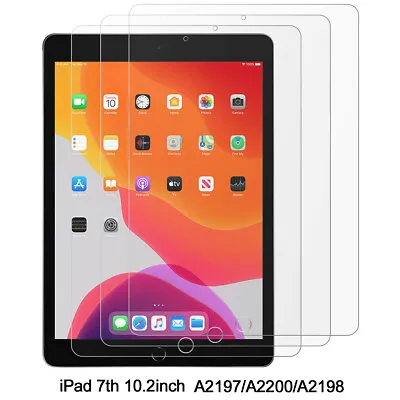 3x MATTE / ANTI GLARE Screen Protector For New Apple IPad 7th Gen 10.2 Inch 2019 • $10.44