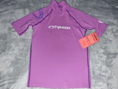 £9.99 • Buy Typhoon Junior Short Sleeve Rash Vest - Violet