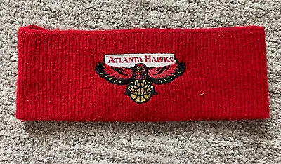 Atlanta Hawks Winter Ski Headband Ear Warmer Sweat Band Nba Logo Red Basketball • $30.35