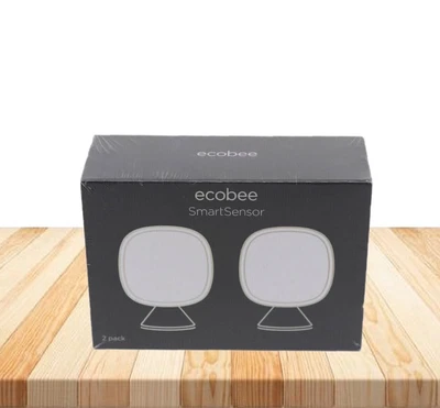$74 • Buy Ecobee SmartSensor 2-Pack Room Temperature Sensor With Motion Occupancy Sensors