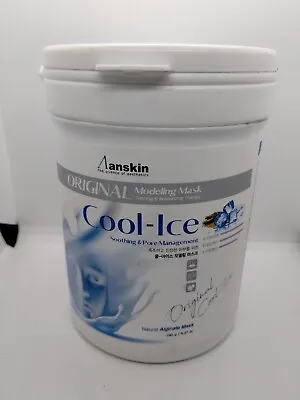 Anskin Modeling Mask Powder Pack Cool Ice Soothing & Pore Management 240g #S12 • $18.50