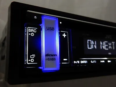 JVC KD-T401 🔲 Car Radio With CD USB AUX FLAC (No:2324581) • £32