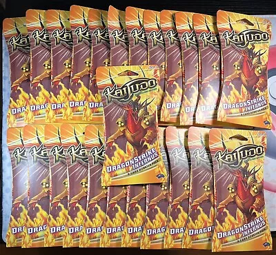 24x Kaijudo Dragonstrike Infernus Blister Booster Packs New Sealed • $114.99