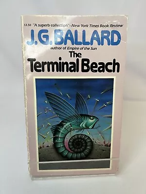 The Terminal Beach By J. G. Ballard 1987 Carroll & Graf Paperback 1st Printing • $14