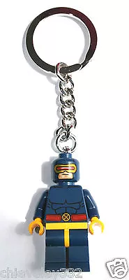 Lego Marvel Superheroes 76022 X-Men Cyclops Key Ring/Key Chain Brand New • £12.99