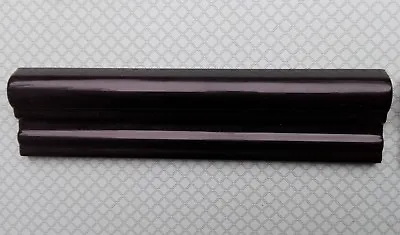  Subway Black Victorian Dado Tile Mouldings. 20x5cm  • £2.25