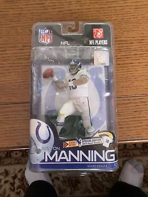 PEYTON MANNING #18 COLTS CLASSIC 55 UNIFORM McFARLANE SPORTSPICKS NFL SERIES 25 • $17.99