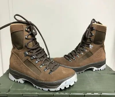 Boots 5 Med Meindl High Liability Women's Brown Desert Combat Genuine Military • $61.66