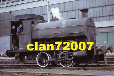 Railway Colour Slide CCQ Slide Eveling P1709 Of 1928 At Llanelly Steel • £3.99