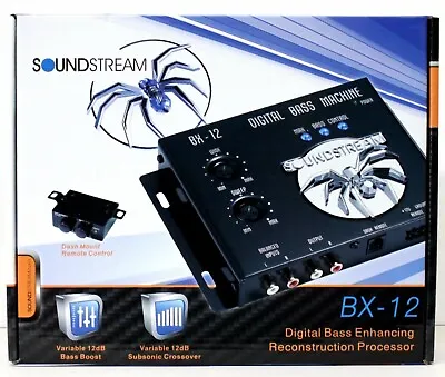 Soundstream Bx-12 Bass Boost Reconstruction Processor Epicenter Epicentro • $63.99