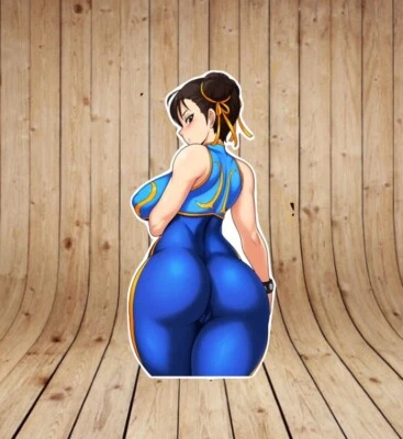$0.99 • Buy Chun Li Sticker Waifu Ecchi Hentai 