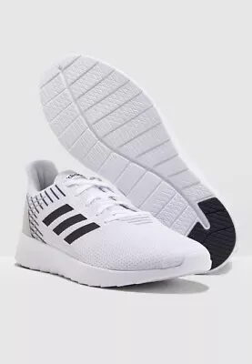 $60 • Buy Adidas Men's Asweerun Shoes White  US 9