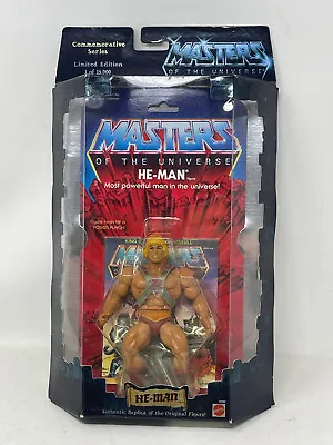 HE-MAN Masters Of The Universe Commemorative Series Limited Edition MOTU Figure • $125