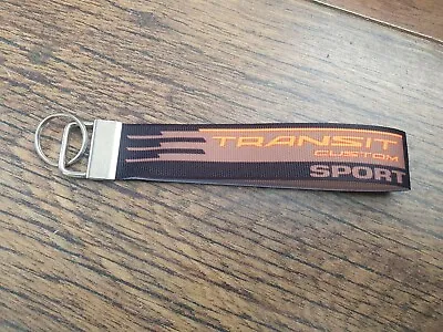 FORD TRANSIT CUSTOM SPORT VAN CAMPER VAN MAN  BUILDER RACING Keyring Key Fob • £3.99