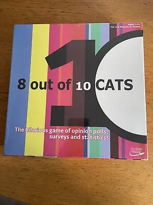 Rocket Games - 8 Out Of 10 Cats Board Game - New And Sealed • £19.99