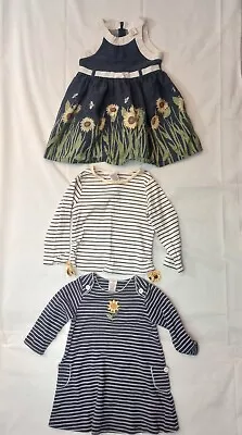 2003 Gymboree 3 Piece Spring SUNFLOWER BEES Top Dress Set Size 2T *545-7 • $40