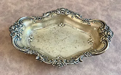 Wallace Sterling ROYAL ROSE #4114 Repousse 6 1/2   Candy/ Nut/ Bon Bon Bowl • $120