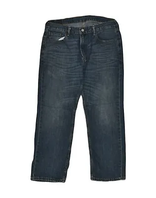 LEVI'S Mens 559 Relaxed Fit Straight Jeans W36 L30 Blue Cotton XA10 • £14.39