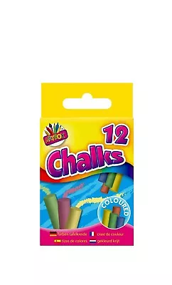 ArtBox Coloured Chalks - Pack Of 12 • £2.20