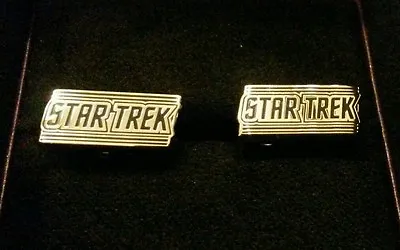 £13.04 • Buy Star Trek Logo Cufflinks Free Shipping