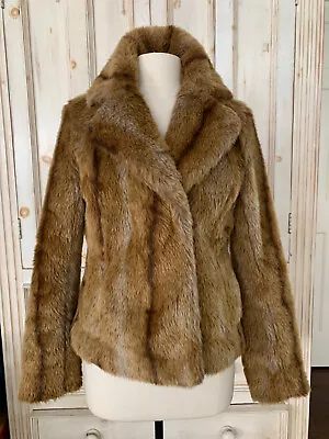 H&M Faux Fur Jacket Size S • $40