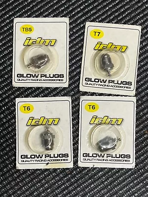 4 IDM TB5 T6 & T7 Glow Plug Nitro 1/8 1/10 RC Car Engine On Road Buggy • $14.99