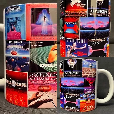 Rave Flyer Mixed Custom Printed Old Skool 90's Coffee Mug Cup Gift • £11.99