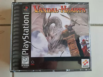 Vandal-Hearts (Sony PlayStation 1 1997) NO Manual • $48