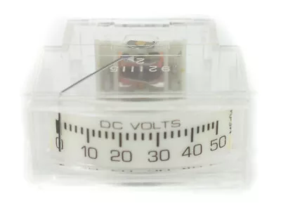 Modutec ME DVV 050 U Panel Meter 0~50 VDC 1.8-in X 0.75-in Mounting Slot • $14.08