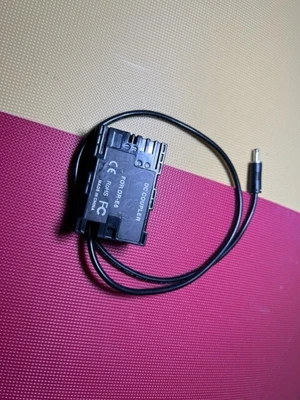 £10 • Buy Canon 5d Iii Iv Dslr Dc Coupler Dr E6 Dummy Battery Lp E6