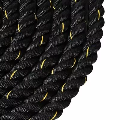 50mm X 9M Heavy Home Gym Battle Rope Power Strength Training Exercise Fitness • $90.45