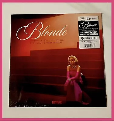 Nick Cave & Warren Ellis - Blonde Soundtrack LP On Pink Vinyl Marilyn Monroe • $27.98