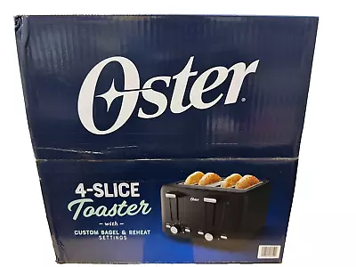 Oster 4-Slice Toaster With Bagel And Reheat Settings And Extra-Wide Slots • $44.88
