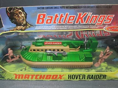 Old Shop Stock Vintage Matchbox Battlekings Hover Raider K-105 Boxed!!!!!!!(a) • £30