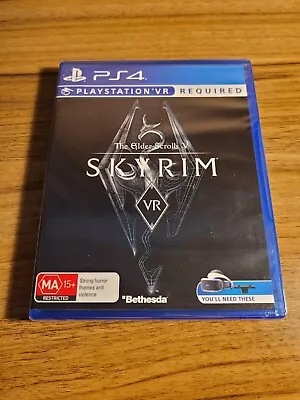 The Elder Scrolls V Skyrim VR  Ps4 (SEALED / NEW) AUS • $42.50