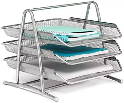 Desk Organizer Paper Tray With 3 Tier Desktop File Organizer | Office Organizer  • $29.99