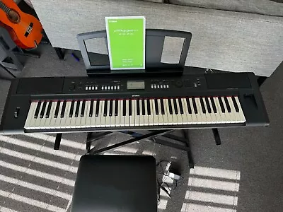 YAMAHA Piaggero NP-V80  Digital Piano Keyboard Stand And Stool • $600