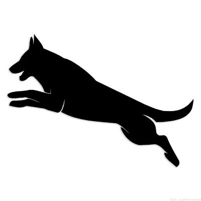 Belgian Malinois - Decal Sticker - Multiple Colors & Sizes - Ebn6943 • $3.71