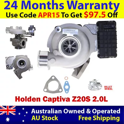 Billet Upgrade Turbo Charger For Holden Captiva Z20S 2.0L • $650