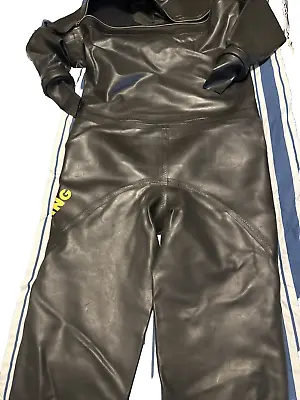 Viking Protech Rubber Drysuit Size 4 D  Wide XXL For Technical/Commercial Diving • $2499.95